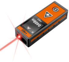 NEO afstandmeter 40m, touch screen met laser