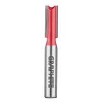 XXX Groeffrees Dubbel 8 x 19 mm schacht 8 mm GRAPHITE