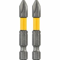 Piranha Hi-TECH schroefbit - Philips 2 PH2 - Lengte 50mm - X62875 - 2 stuks