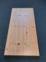 OP=OP Legbord 100 x 50 cm Gelakt Massief Hout