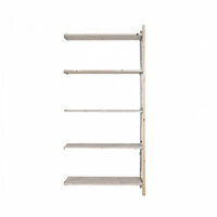 OP=OP Aanbouw Stelling Gelakt Massief Hout 250 x 100 x 50 cm Goedkoopste !