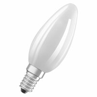 OSRAM 4058075811409 LED-lamp Energielabel A++ (A++ - E) E14 Kaars 5 W = 50 W Warmwit (Ø x l) 35 mm x 118 mm Filament / Retro-LED, Dimbaar 1 stuk(s)
