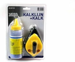 Veba Smetkoord 30 meter met kalkpoeder