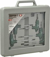 MVC Tools - GRIPPON-H Torx Inbus schroevendraaierset met T-handvat - 9-Delig