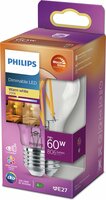 Philips LED Lamp E27 7W Peer Dimbaar
