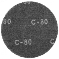 Schuurgaas met klittenband 225 mm, K 80, 10 stuks