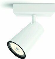 Philips Paisley opbouwspot - 1-lichts - wit