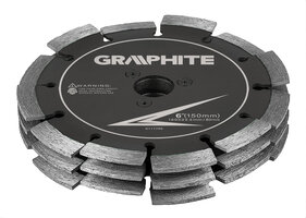 Diamant Frees Schijf 150 x 22,2 x 30 mm, 3 in 1 voor Beton