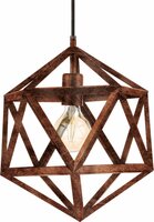 EGLO Embleton Hanglamp - E27 - Ø 30,5 cm - Koper