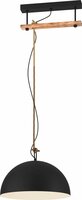 EGLO Hodsoll Hanglamp - E27 - 35 cm - Zwart/Bruin