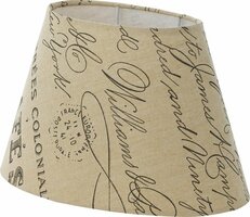 EGLO 1+1 VINTAGE Universeel Beige, Bruin Stof/Weefsel lampenkap