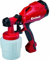 Einhell Verfspuitpistool TC-SY 400 P (400 W - voor kleine en middelgrote werkoppervlakken - voor lakken en glazuren - regeling van de verfhoeveelheid)