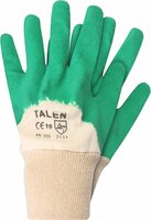 Talen Tools - Rozen handschoenen - Katoen - Latex coating - Maat M