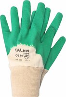 Talen Tools - Rozen handschoenen - Katoen - Latex coating - Maat XL