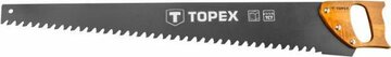 Topex Gasbeton Zaag 800 mm 1,5mm TCT Houten Handvat Met Beschermhoes