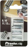 Buitenzeskantdopsleutel - Standaard - 8-10-11-13mm