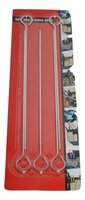 BBQ Spies RVS 30 cm set van 5 stuks