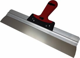 HET MELKMEISJE Spackmes 250mm Softgrip alu.houder RVS