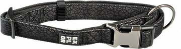 Duvo+ City NY halsband nylon reflecting XL - 40-65cm/25mm