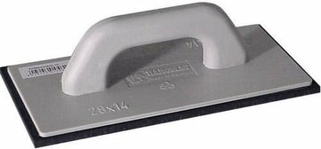 Skandia - Schuurbord 28X14X0,8Cm Zwt Rubber