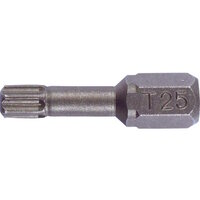 Cobit Schroefbits 1/4 inch T-Rip Torx Torsion T30 25 mm 10 stuks