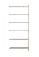 Witte Massief Houten Aanbouw Stelling 275 x 80 x 50 cm  (CASA)