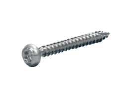STAFA Spaanplaatschroef Bolkop TX20 Verzinkt - 4.0 x 25 mm (200 stuks) - met Snijpunt