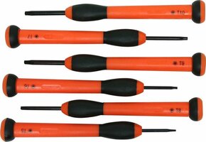 Skandia Torx Mini Schroevendraaierset - 6 delig
