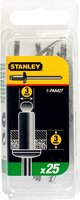 Stanley Popnagels 3 X 3 mm - 25 stuks