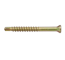Spaanplaat- Vlonderschroef Platkop SQD-1 - 3.9 x 57 mm 200 stuks Geel verzinkt