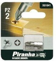 Piranha Pozidriv 2, 25 mm X61041