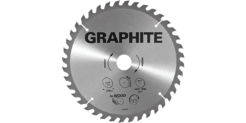 GRAPHITE Cirkelzaagblad 165 mm, 18 tands, Hout