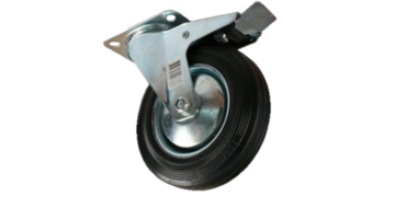 Zwenkwiel met rem 75 mm