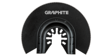 GRAPHITE Multitool HOUT Zaagblad 87 mm Half Rond