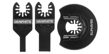 GRAPHITE Multitool METAAL Zaagbladenset