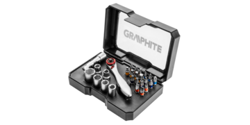 GRAPHITE Bit-dopset 26 Delig
