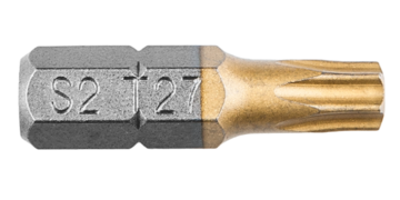 Schroef Bit Torx T 27, 25 mm. (2X) GRAPHITE