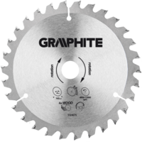 Cirkelzaagblad 165 mm, 30 tands, Hout GRAPHITE